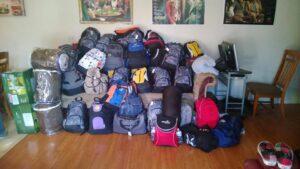All the backpacks in 2013