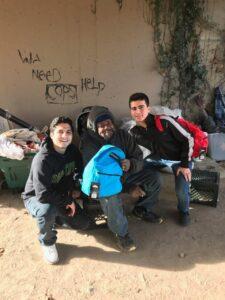 Volunteer give back sacramento community unhoused homeless donate